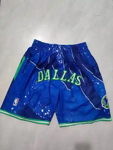 Pantalones cortos con bolsillo oscilante azul de becerro