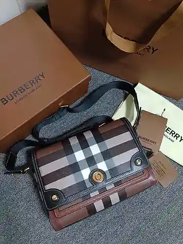 Bolso bandolera BA@宝利 Hecho de cuero original importado de primera calidad Versión réplica de alta g