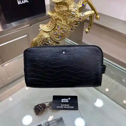 Bolso de mano para hombre Wan@Baolong, fabricado en piel de vacuno original importada, alta calidad,
