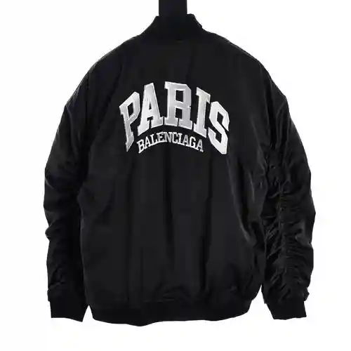 chaqueta de béisbol con logo PARIS