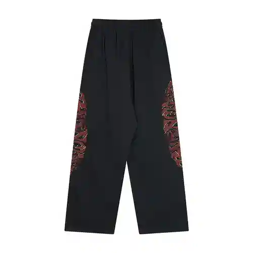 BLCG/Paris llama graffiti cápsula LOGO pantalones deportivos