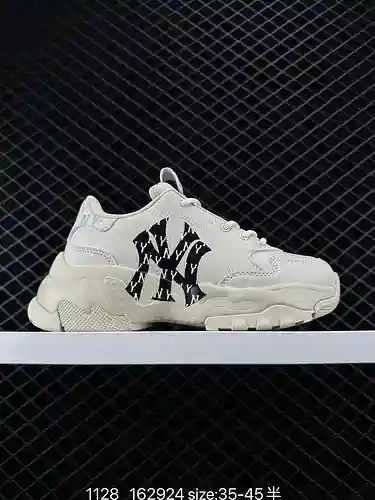 2 Los zapatos para hombres y mujeres de la marca deportiva MLB/Korea F&F son sistemas genuinos d