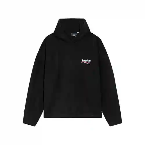 BLCG/Paris nueva sudadera con capucha bordada de cola de onda polar polar
