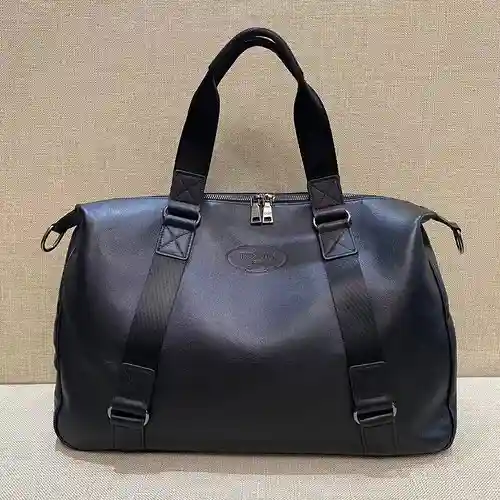 PRA@DA Bolso especial para hombre hecho de cuero original importado de primera calidad Versión répli