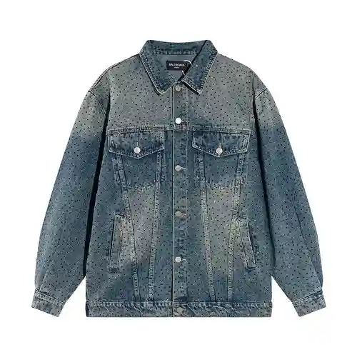 Chaqueta vaquera de bebé con efecto lavado BLCG/Paris