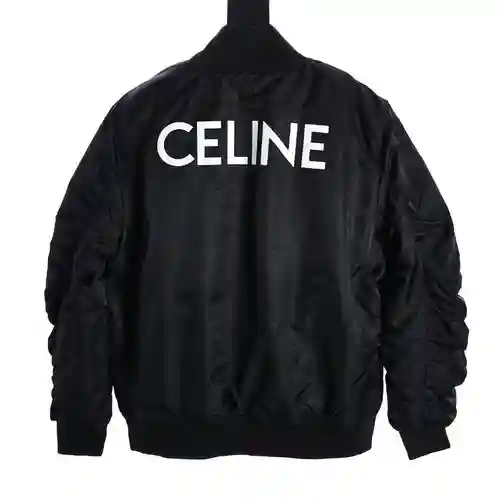 Chaqueta de béisbol clásica con logo y letras CE 23FW