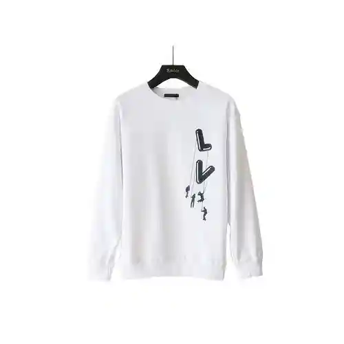 Sudadera LV new paracaidista cuello redondo