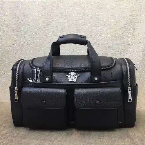 Bolsa de viaje Fan@Sizhe, fabricada en cuero original importado de primera calidad, versión réplica 