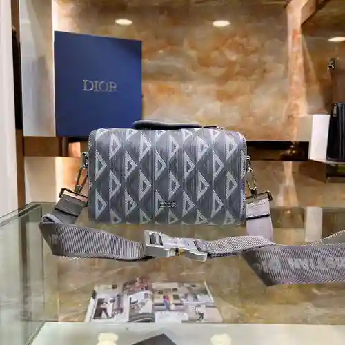 Bolso bandolera DI para hombre, fabricado en cuero original superior importado, versión réplica de a