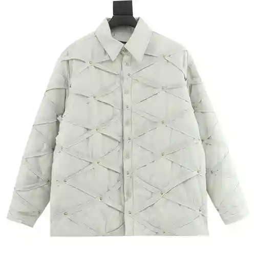 Chaqueta de algodón resistente con tiras 1V