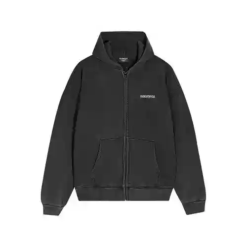 Sudadera tipo cárdigan desgastada clásica BLCG/Paris