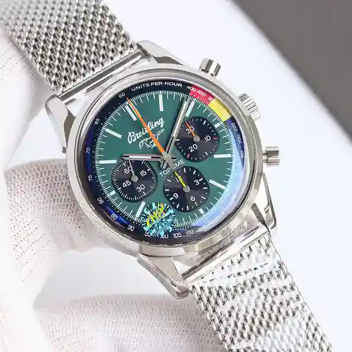 Reloj Breitling@Ling para hombre con movimiento mecánico original totalmente automático, caja superi