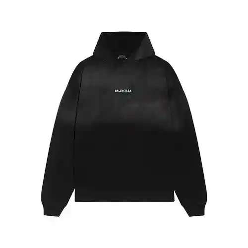 BLCG/Paris gradiente #classic sudadera con capucha fina bordada con letras
