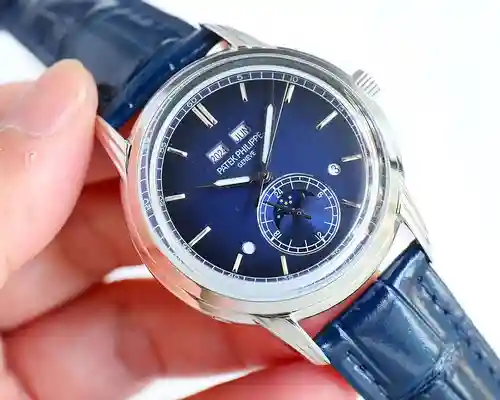 Reloj Patek@Philippe para hombre con movimiento mecánico original totalmente automático, caja superi
