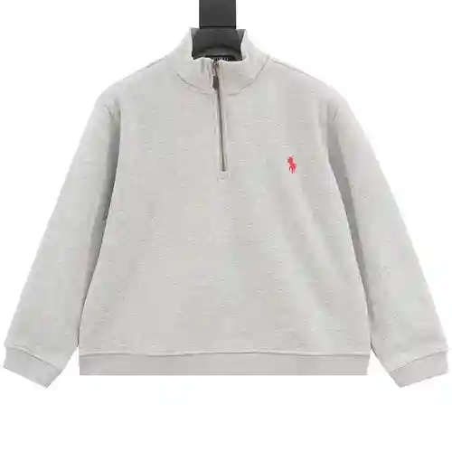 Sudadera polar con media cremallera Ralph Lauren (estilo corto)