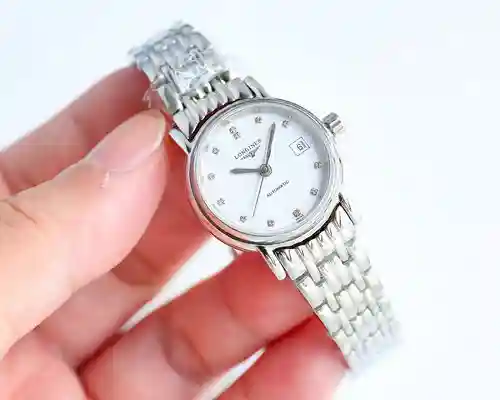Reloj Lang@Qin para mujer con movimiento mecánico original totalmente automático, caja superior de a