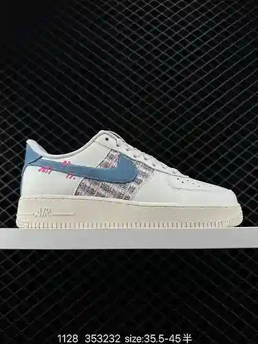 6 Zapatillas deportivas informales, versátiles y de caña baja Nike Air Force Low Air Force One de ni
