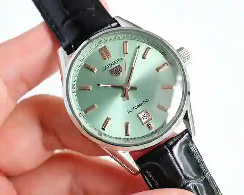 Reloj Tiger @ Tag Heuer para hombre con movimiento mecánico original totalmente automático, caja sup