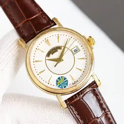 Patek@Philippe reloj para hombre con movimiento mecánico original totalmente automático caja superio
