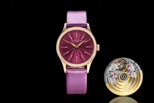 Reloj Patek@Philippe, reloj para mujer con movimiento mecánico original totalmente automático, caja 