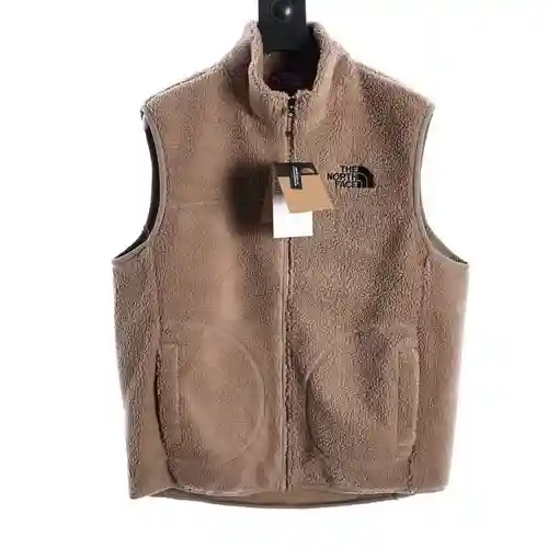 Chaleco polar con cuello alto de cordero para exteriores North Face 23FW