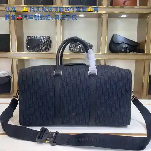Bolso de viaje especial DI para hombre, fabricado en cuero original importado de primera calidad, ve