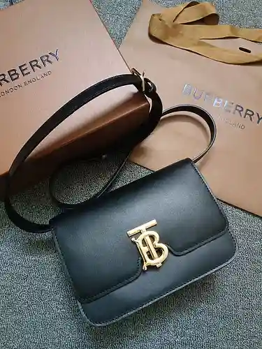 Bolso bandolera BA@宝利 Hecho de cuero original importado de primera calidad Versión réplica de alta g