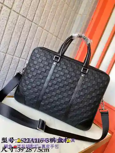 Maletín LL para hombre, fabricado en piel vacuna original importada, alta calidad, entrega en bolsa 