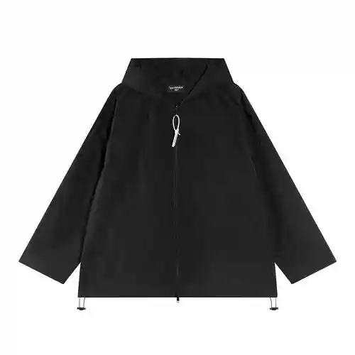 BLCG/Paris#Chaqueta cortavientos con abrigo de protección solar con logotipo clásico