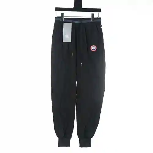 CANADA GOOSE/Canada Goose CG pantalones acolchados con logo bordado