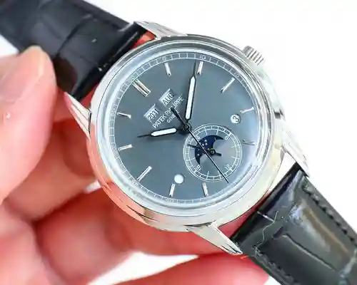 Reloj Patek@Philippe para hombre con movimiento mecánico original totalmente automático caja superio