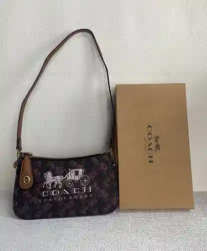 La bolsa para axilas coa @ Chi está hecha de piel de vaca original importada, calidad de alta gama, 