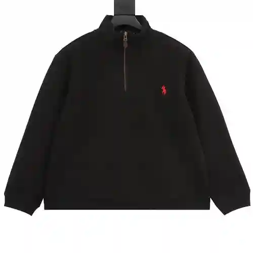 Sudadera polar con media cremallera Ralph Lauren (estilo corto)