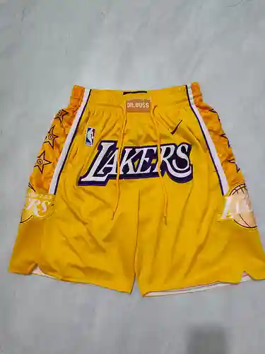 Pantalones amarillos con bolsillo City Edition de los Lakers