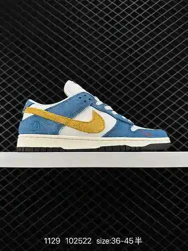 Serie Nike SB Dunk Low de zapatos de skate deportivos informales de caña baja retro CZ6-#. Ambos par