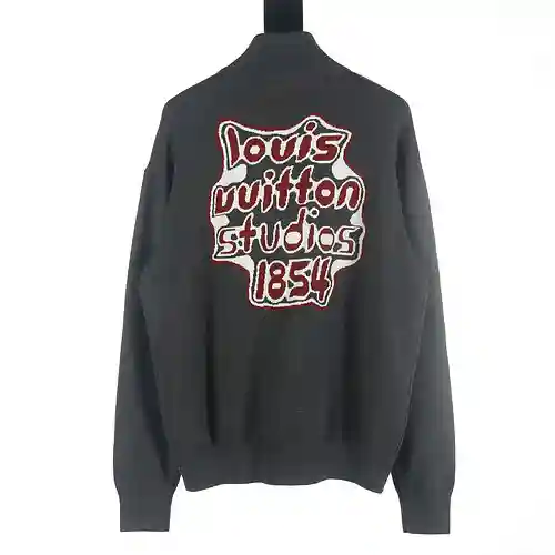 Chaqueta de lana con cremallera LV 23FW 1854
