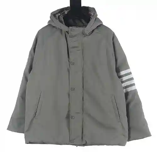 Tom Brown TB 21FW chaqueta larga de plumas con cuatro barras