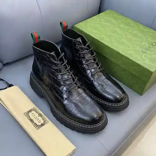 GUCCI [Forro de vaca más terciopelo opcional] Zapatos de hombre Código: 1128C00 Talla: 38-44 (37, 45