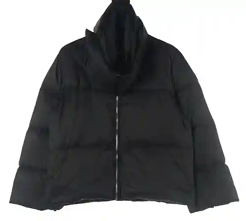 Rick Owens RO 23FW chaqueta de plumas tipo bufanda