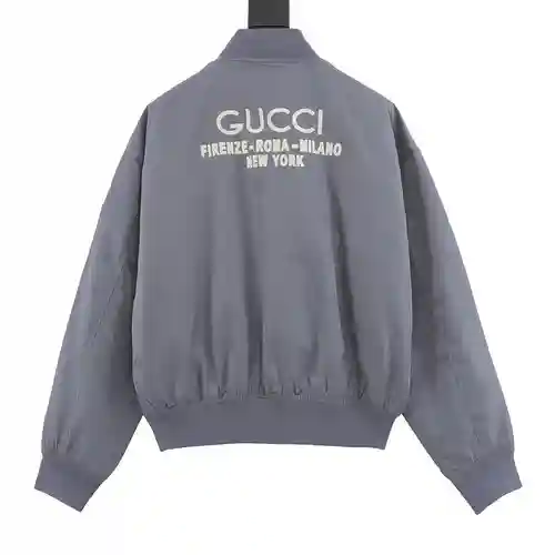 chaqueta bomber con estampado de letra G home