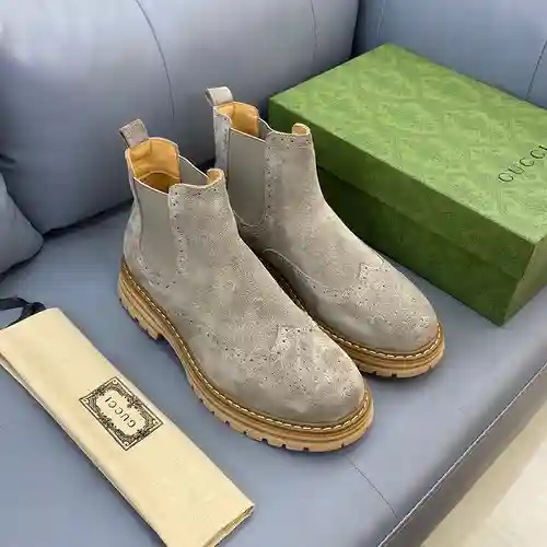 GUCCI [Forro de vaca más terciopelo opcional] Zapatos de hombre Código: 1128C00 Talla: 38-44 (37, 45