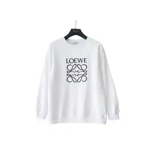 Loe*we sudadera Gvc con logo grande bordado