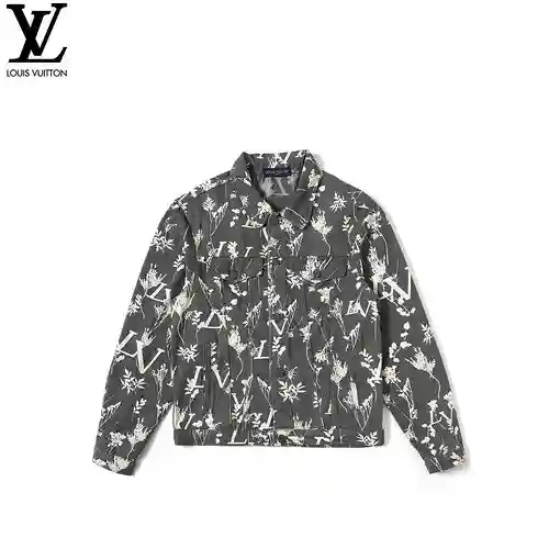 Camisa vaquera en jacquard integral LV/Louis Vuitton