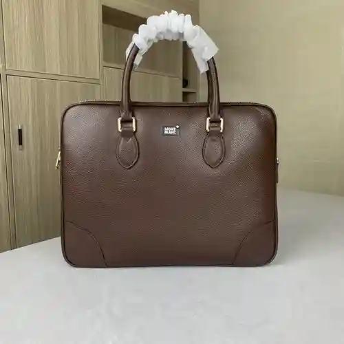 Maletín para caballero, fabricado en cuero original importado de primera calidad, versión réplica de