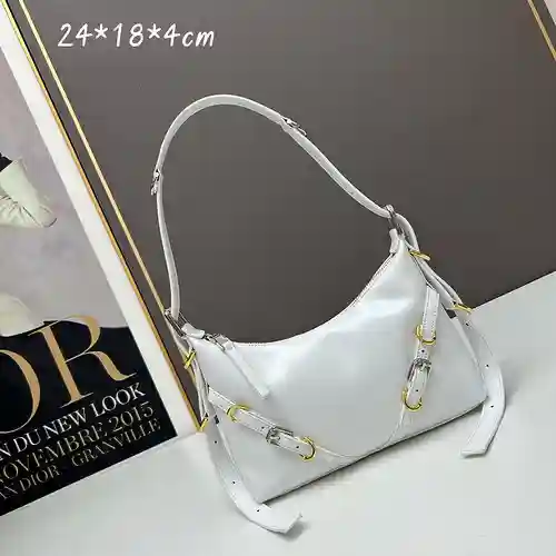 Bolso axila GIV, fabricado en piel vacuna original importada, alta calidad, entrega en bolsa regalo 
