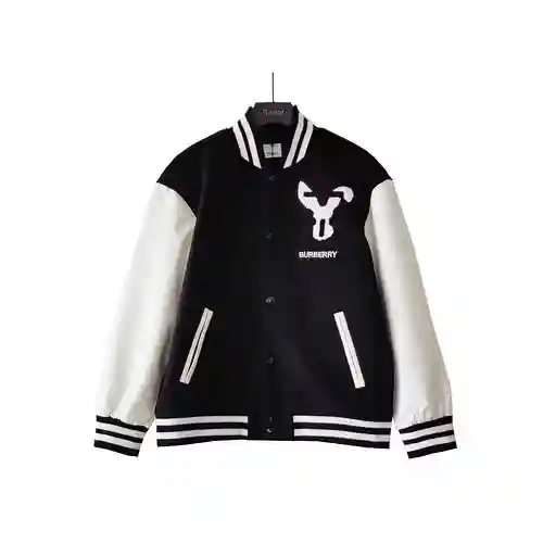 BBR/Burberry Year of the Rabbit chaqueta de béisbol bordada limitada