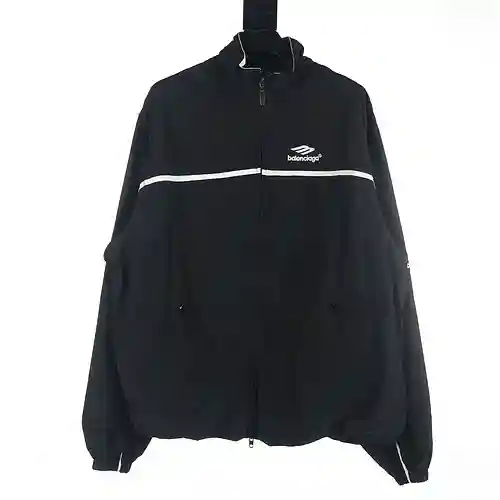 Balenciaga BLCG 23FW 3M chaqueta deportiva tejida bordada