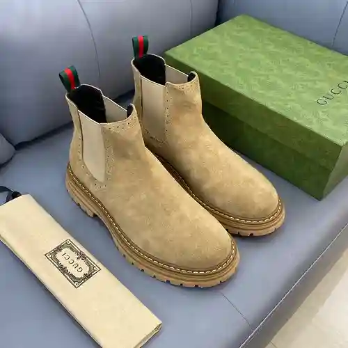 GUCCI [Forro de vaca más terciopelo opcional] Zapatos de hombre Código: 1128C00 Talla: 38-44 (37, 45