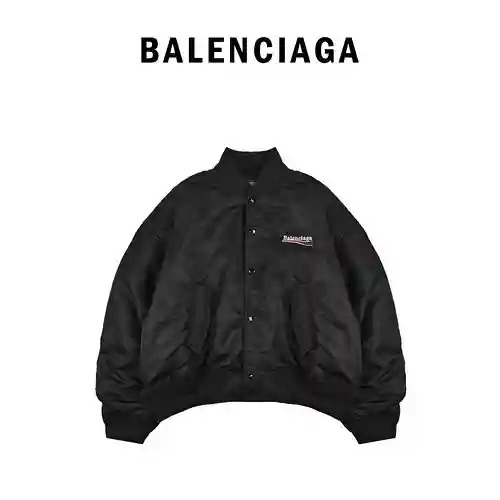 BLCG/ Balenciaga 23FW chaqueta de algodón cola bordada