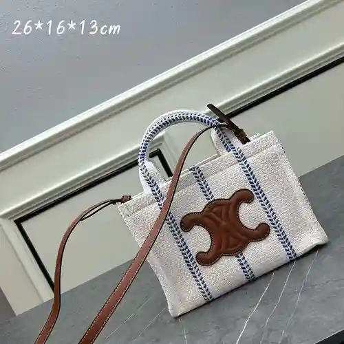 CL Sai @ Lin Tote Bag Hecho de piel de vaca original importada, alta calidad, factura de bolsa de re